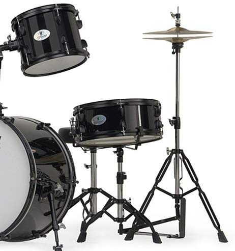 Stagg TIM122B BK Drum Set, Black - Image 4