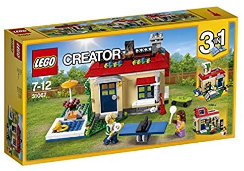 LEGO UK 31067 "Modular Poolside Holiday Construction Toy, Mehrfarbig