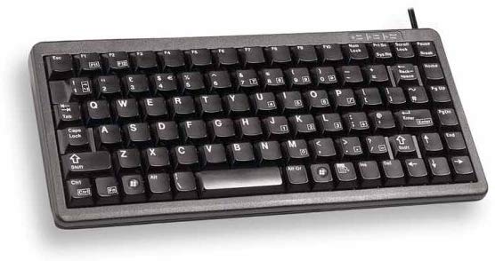 CHERRY G84-4100, Compact Mechanical Keyboard, Spanish Layout (QWERTY), With Windows Keys, Wired (USB & PS/2), ML Switches, Black - Image 2