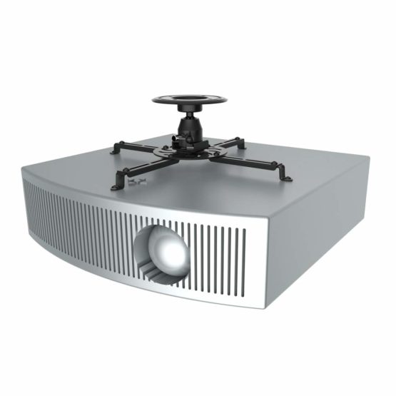 Newstar NM-BC25BLACK Universal Projector Ceiling Mount, Height 13.5cm - Black - Image 2