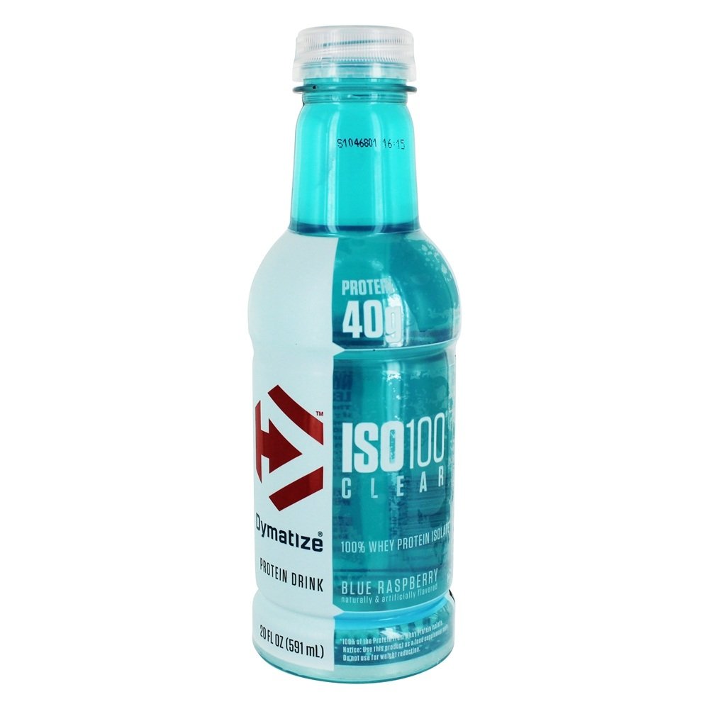 Dymatize ISO100 Clear RTD Nutrition Drink, Blue Raspberry BigaMart