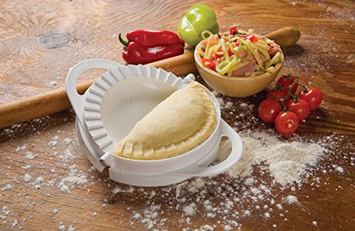 SVIM 570 Pastry Mould LE CHEF For Calzone Large Ravioli and Extra - 17 cm Diameter, White - Image 2