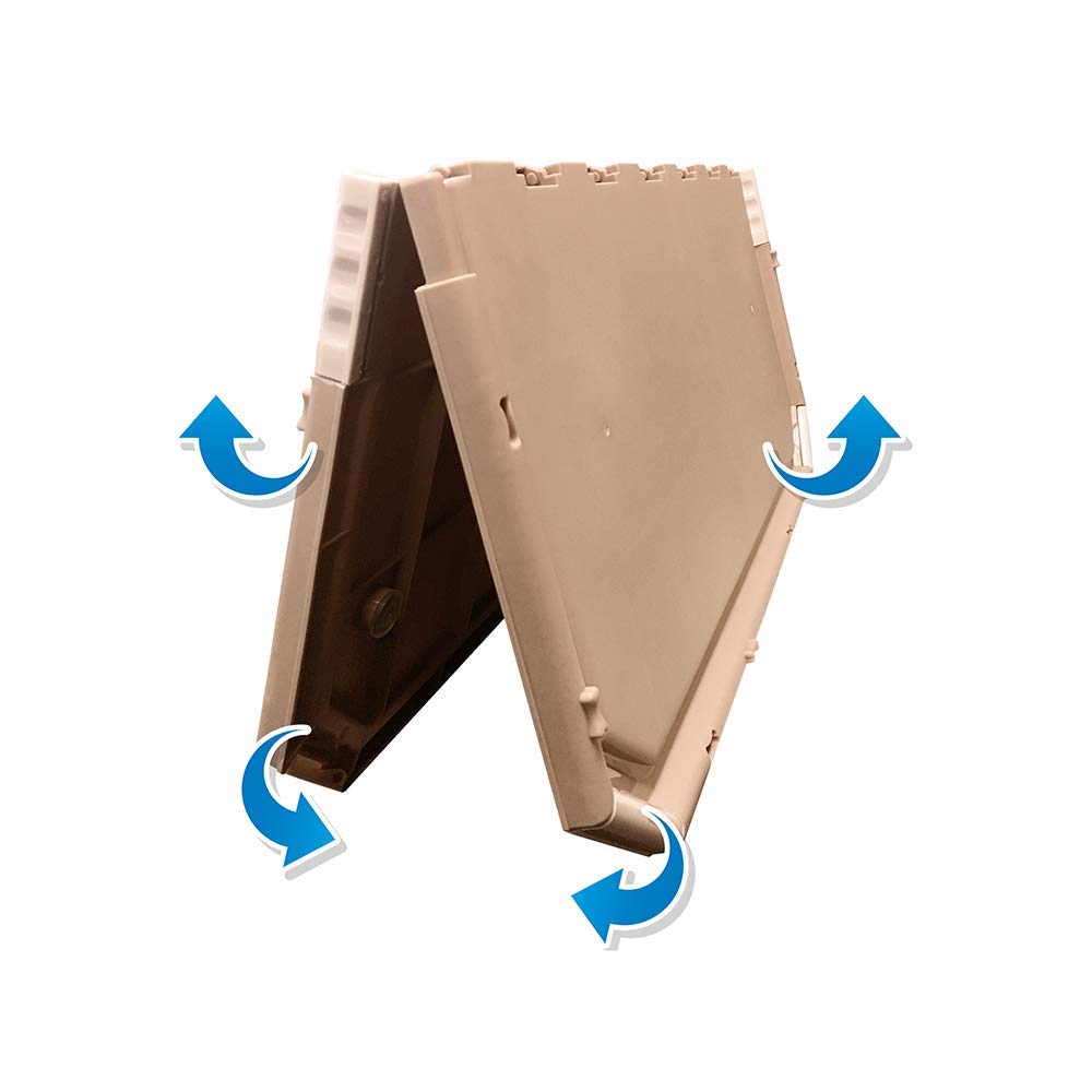 OUT! Dog Pad Holder, dusky pink/brown, 21 x 21 inches - Image 3