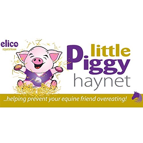 Elico Little Piggy Haynets, Black, L - Image 2