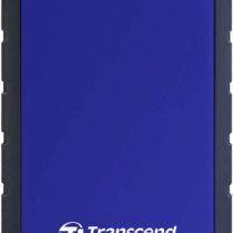 Transcend 2 TB Rugged Portable Hard Drive - Shock Resistant USB 3.1 Gen 1 StoreJet Navy Blue - TS2TSJ25H3B