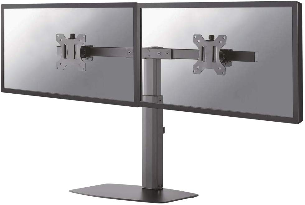 Newstar FPMA-D865DBLACK Stylish Tilt/Turn/Rotate Desk Stand for 10-27" Monitor Screen, Height Adjustable - Black - Image 2