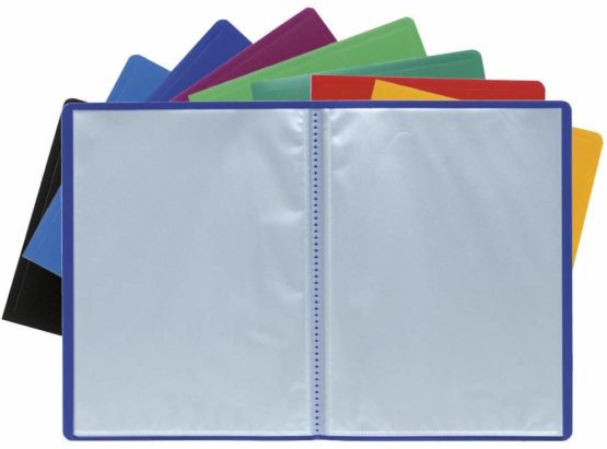 Exacompta Soft PP Display Book, A4, 100 pockets - Green - Image 2