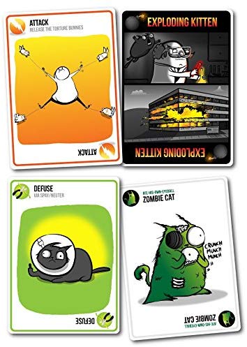 Exploding Kittens: NSFW Edition (Explicit Content - ADULTS ONLY! ENGLISH VERSION), Multicoloured, Mediano - Image 4