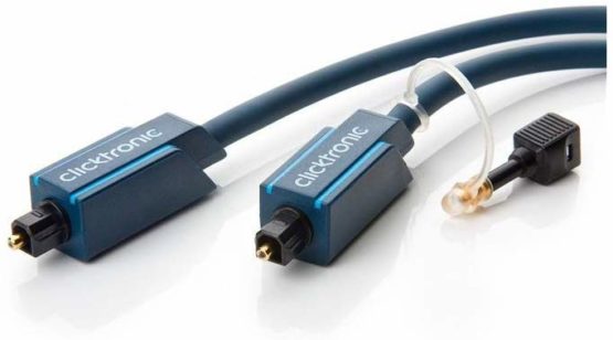 Clicktronic 70368 Casual Opto-Cable Set, 2m Length