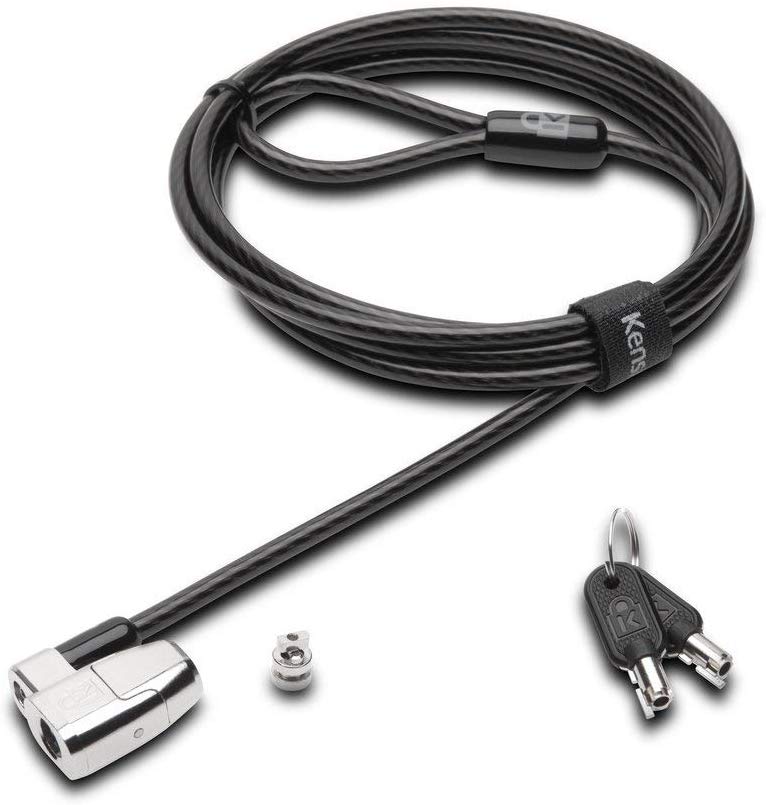 Kensington ClickSafe® 2.0 Lock - Keyed, Black, ClickSafe 2.0