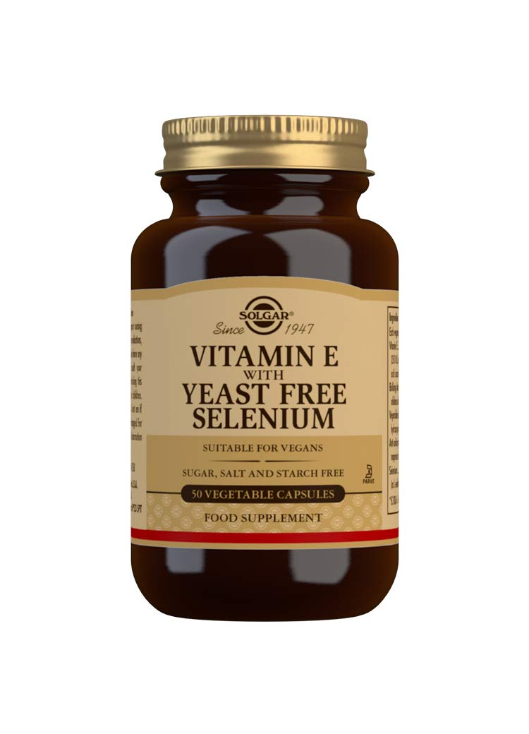 Solgar Vitamin E with Yeast Free Selenium, Supports Immune System & Metabolism, Protects Against Oxidative Stress - Image 3