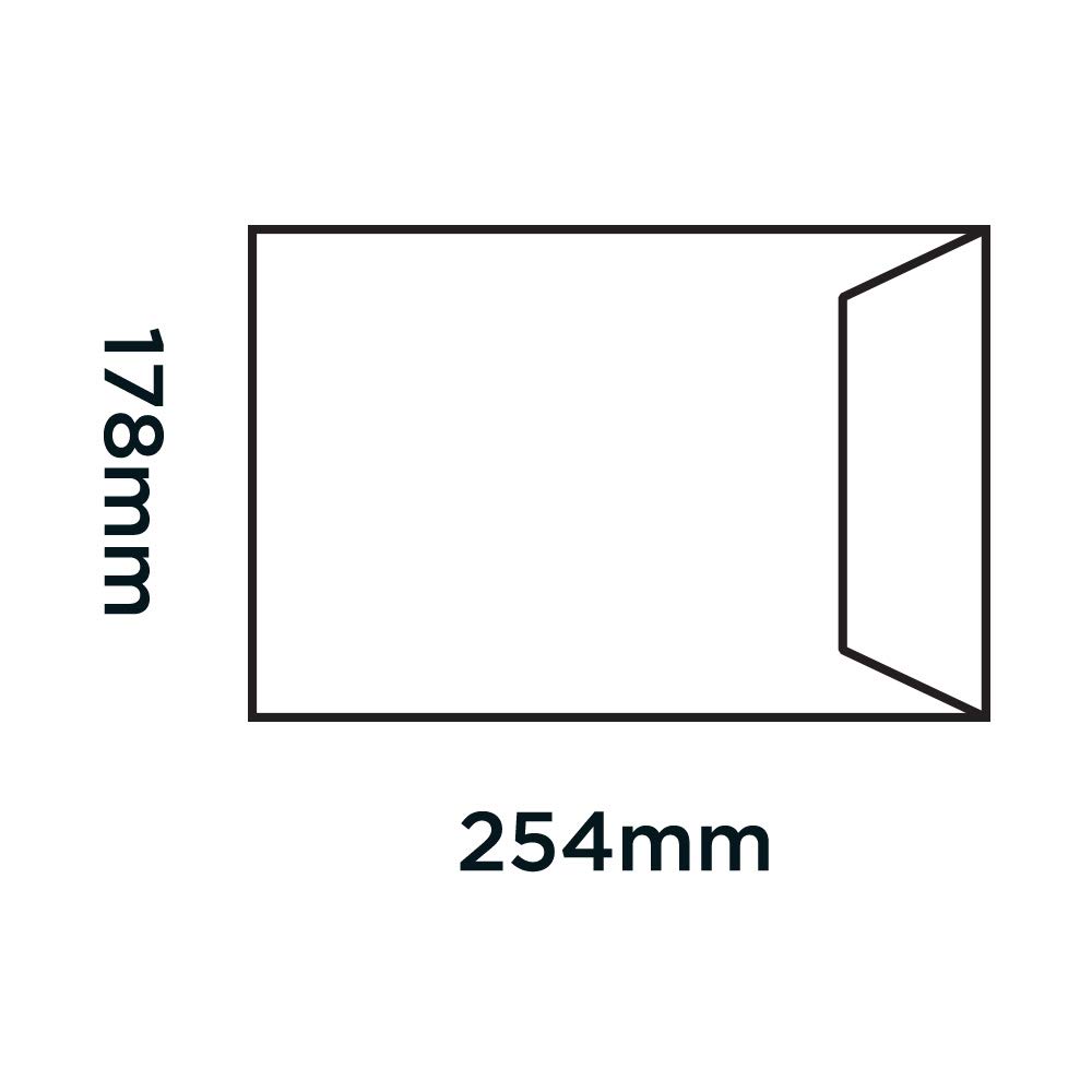 Blake Purely Everyday 254 x 178 mm 90 gsm Pocket Self Seal Envelopes (9067) Manilla - Pack of 500 - Image 2