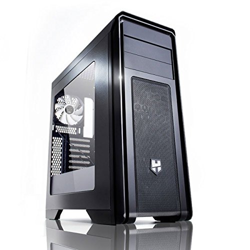 NOX Hummer ZX - Box of Computer Tower ATX, Black, black - black