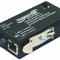 TRANSITION NETWORKS M/E-ISW-FX-01(SC) 10/100 Bridging Mini Industrial Converter