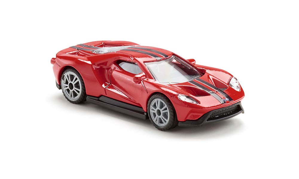 siku 1526, Ford GT Classic Sports Car, Metal,Plastic, Red, Compatible with other siku models of the same scale - Image 2