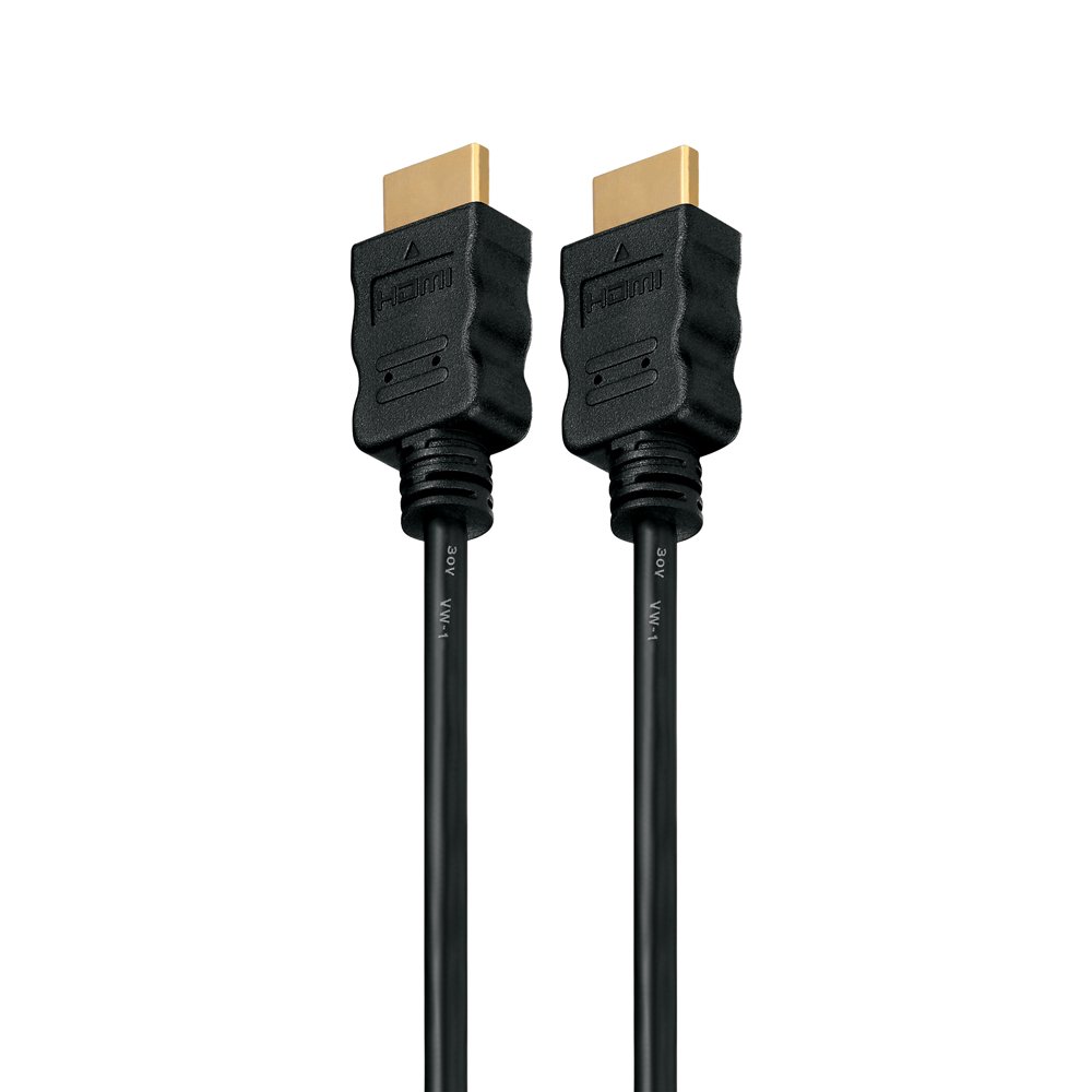 Hdsupply x HC000 Xxxe HDMI Cable with Ethernet - HDMI (19 Pin) to HDMI A Male A Male 19-Pin Pin, Double Shielded, Gold-plated contacts - Image 3
