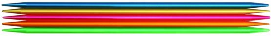 Addi Colibri Double Pointed Needles, Multi-Colour 15cm 4.0mm, Metal, 24 x 4 x 1 cm