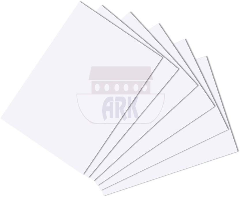 Ark 160gsm A6 Card Cropping Block- 60 Pack (White), A6 (4.13 x 5.83 inches)