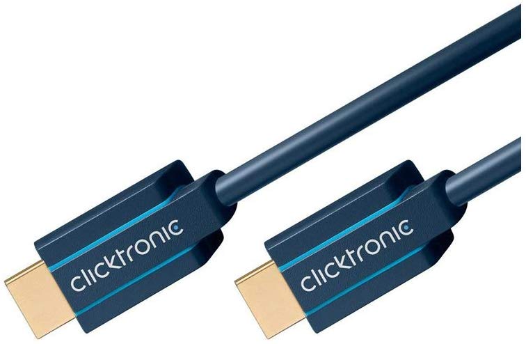 Clicktronic 70307 Casual High Speed HDMI Cable with Ethernet, 10m Length, Black, 10.00 m - Image 3