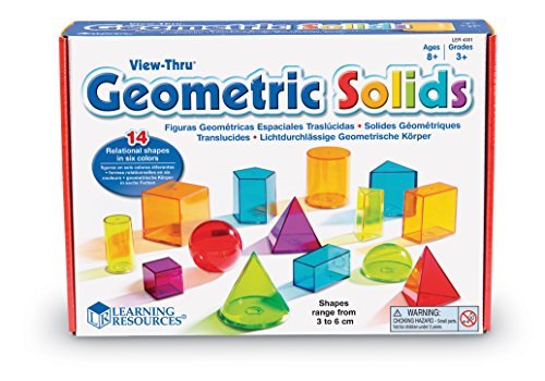 Learning Resources - View Thru Geometric Solids