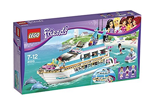 LEGO Friends 41015 Dolphin Cruiser, White, Blue, Purple