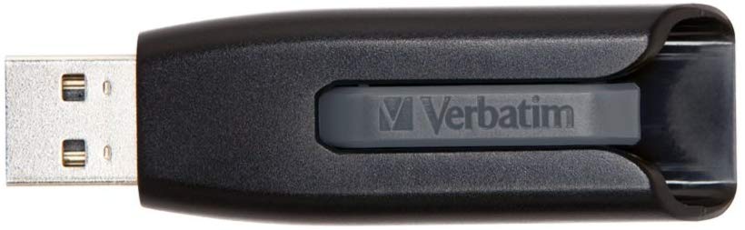 Verbatim 49189 128GB V3 Store n Go USB 3.0 Flash Drive Grey, 128 GB - Image 3