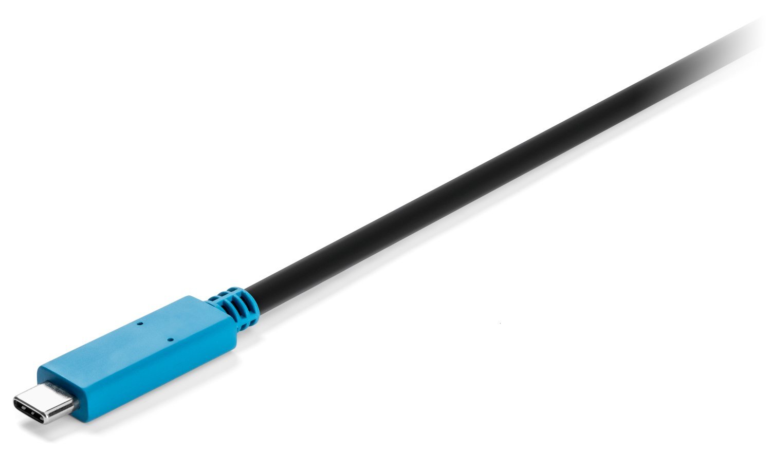 Kensington K38235WW 1 Metre USB-C Cable (for data 4K video and up to 60W charging), blue - Image 2