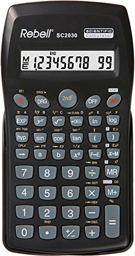 Rebell RE-SC2030 BX Scientific Calculator, Black