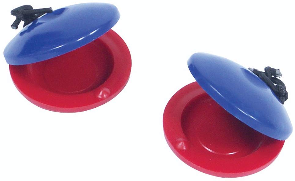 Performance Percussion PP3005 Finger Castanets - Red/Blue (Pack of 2)