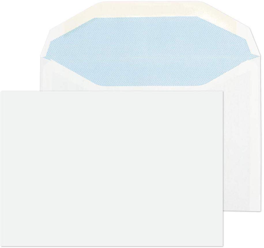 Blake Purely Everyday C6 114 x 162 mm 80gsm Mailer Gummed Envelopes (2600) White - Pack of 1000, C6 - 114 x 162 mm