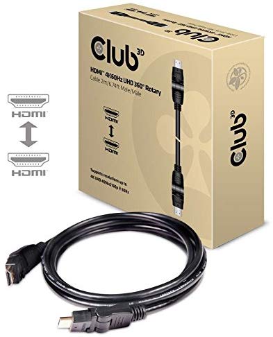 Club 3D Premium High Speed HDMI 2.0, Black