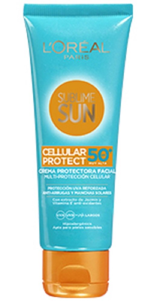 LâOrÃ©al Paris Sublime Sun Cellular Protect SPF 50+ Face Cream, 75 ml â BigaMart