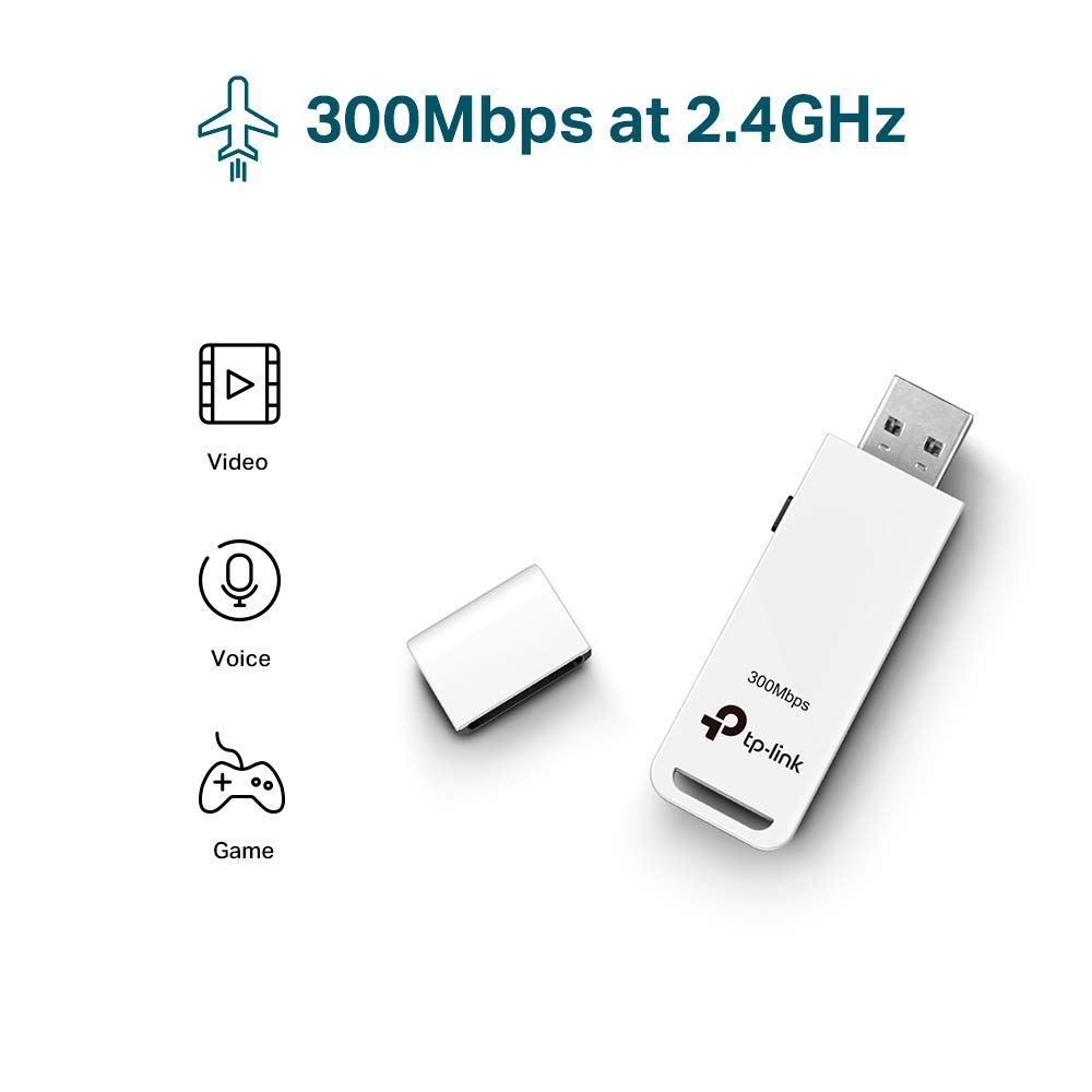 TP-LINK TL-WN821N 300Mbps Wireless N USB Adapter - Image 2