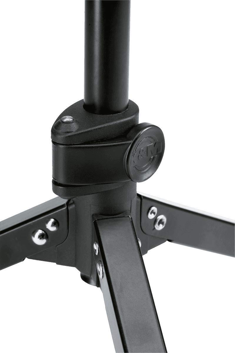 Konig & Meyer Tabletop tripod for versatile microphones- 23150, Black, 430 mm - Image 4