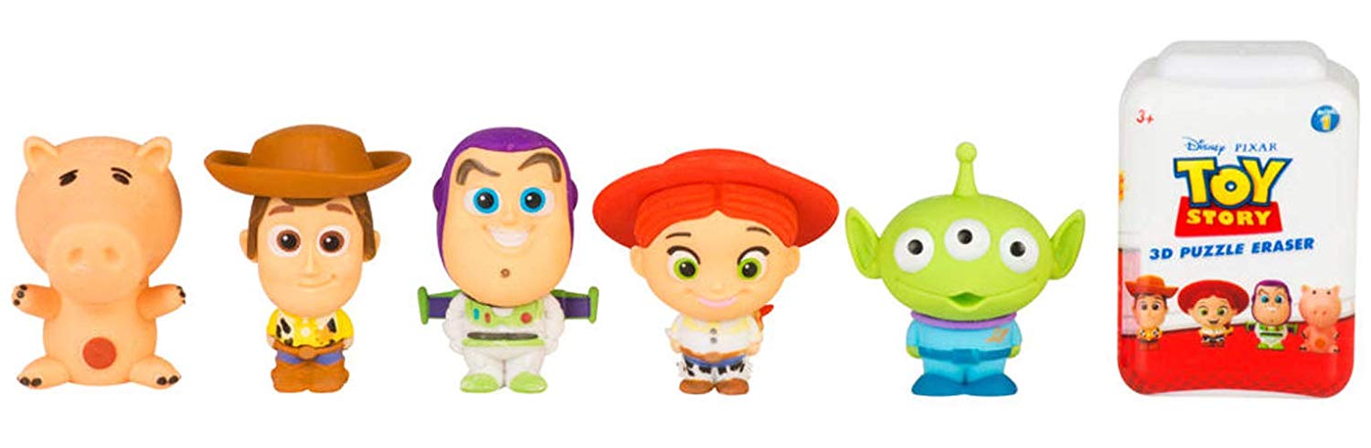 Disney Toy Story 4 Collectable Characters With Woody, Jessie, Buzz, Hamm, Alien, Multicoloured - Image 3