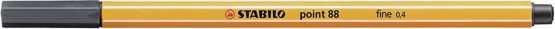 Fineliner - STABILO point 88 Box of 10 Deep Cold Grey - Image 3