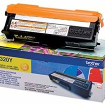 Brother TN-320Y Toner Cartridge, Yellow, Single Pack, Standard Yield, Includes 1 x Toner Cartridge, Brother Genuine Supplies