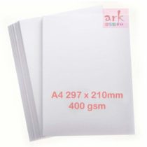 A4 White 400gsm Premium Super Thick Printing Card (50 Sheets)