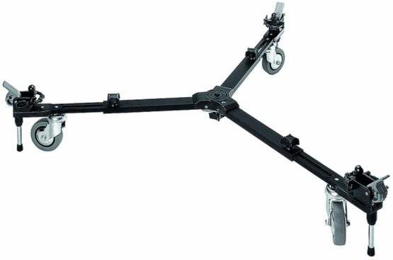Manfrotto 127vs Variable Spread Video Dolly With 3-inch Wheels