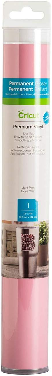 Cricut Permanent Vinyl - Light Pink, 1.2M