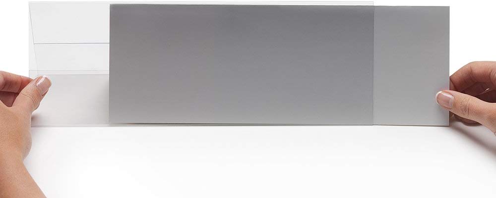 Deflecto A5 Landscape Value Name Holder, Clear - Image 2