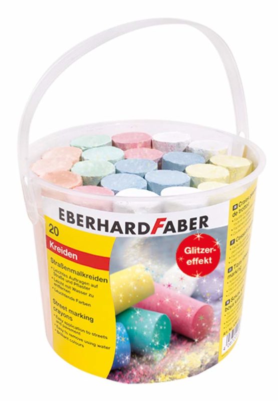 Eberhard Street Chalk in a Bucket