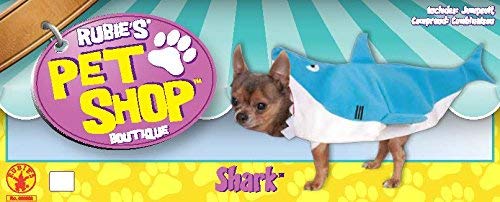 Rubies Official Pet Dog Costume, Shark - Medium Halloween, Multi - Image 3
