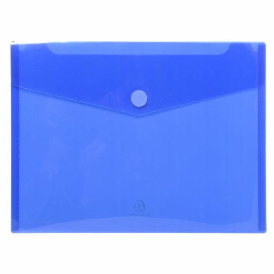 Exacompta File with Velcro Closure A4 24 x 31.5 56420e Pack of 5 Assorted Colours