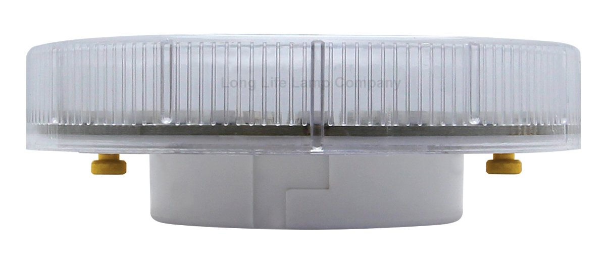 Long Life Lamp Company 3watt Blue GX53 LED Light Bulb Replacement for CFL Round - Image 4