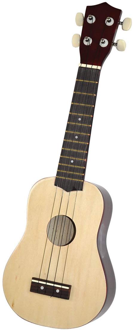 Voggenreiter Miniature Guitar, Natural Wood, Multi-color