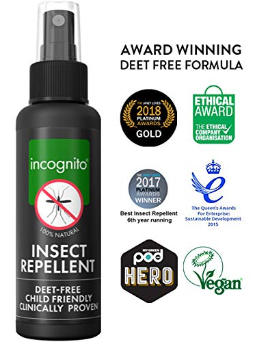 Incognito Insect Repellent Spray, 100ml, Natural DEET Free - Image 2