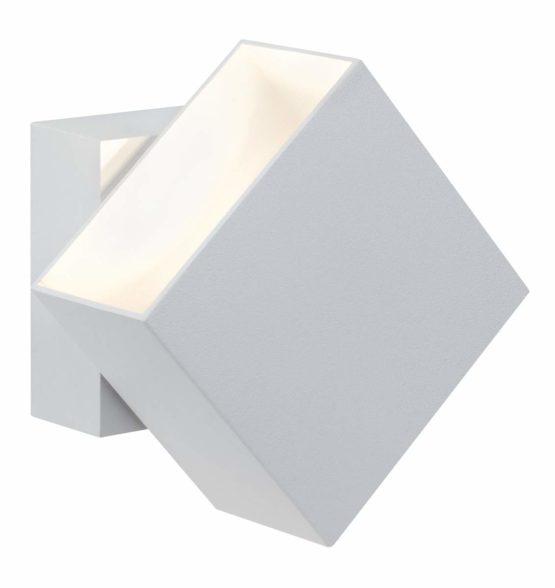 Paulmann 18003 Surface-Mounted luminaire House Wall LED Orientation Cybo Rectangular lamp 2x3W White 100x100 mm Outdoors IP65 Jet-Water Protected Lighting Accents, 6 W, 230 V - Image 4