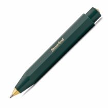 Kaweco Classic mechanical pencil 0.7 mm HB I lead pencil made of high-quality plastic in octagonal eight-sided design I mechanical pencil 11 cm I refillable mechanical pencil (green)