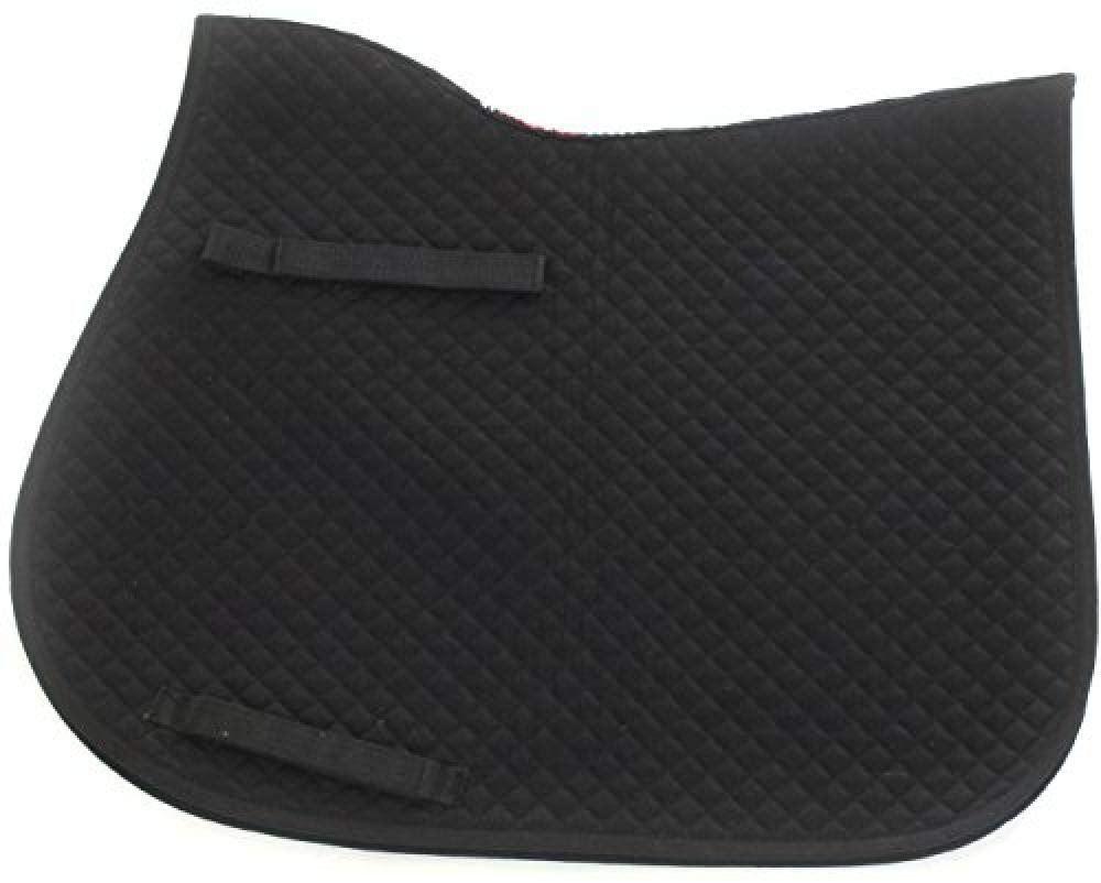 HyWither Competition All Purpose Pad White - Cob/Full - Saddlecloth/Numnah - Image 2